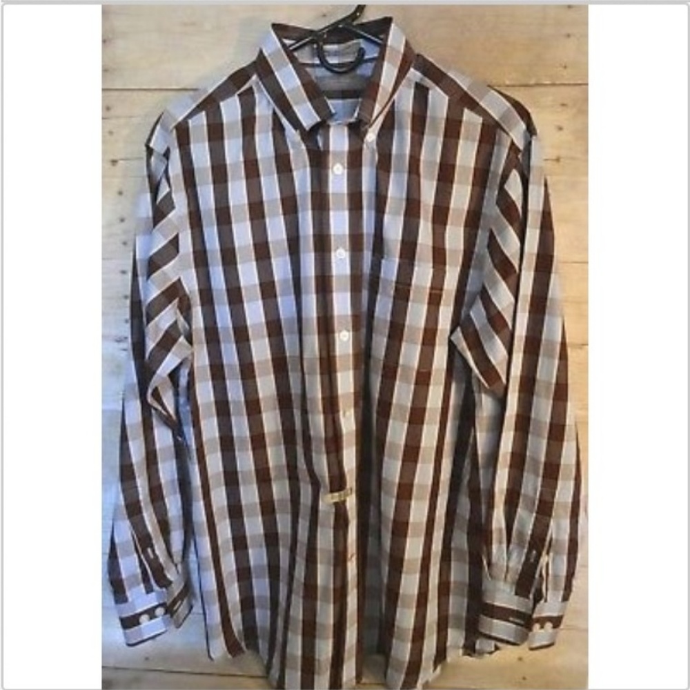 Daniel Cremieux Plaid Shirt M Long Sleeve